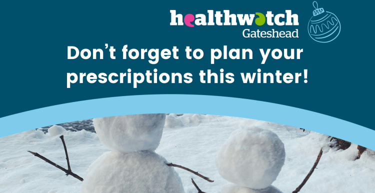 Don't forget to plan your prescriptions this winter!