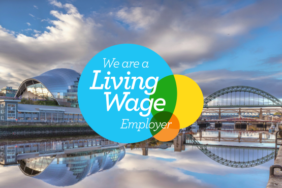 We're a living wage employer